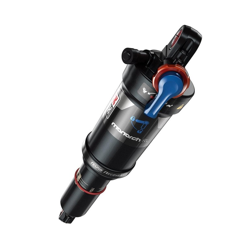 Rockshox - Monarch Rl - (190X51/7.5X2.0) Tune-Midreb/Midcomp - 430 Lockout Force - Fast Black Body -My16: Black 190X51