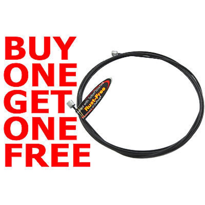 XLC GEAR CABLE VERY HIGH QUALITY STAINLESS STEEL TEFLON COATED 2 METRES LONG
