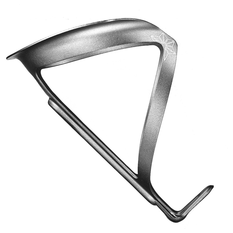 Supacaz Fly Cage Ano Bottle Cage: Gunmetal