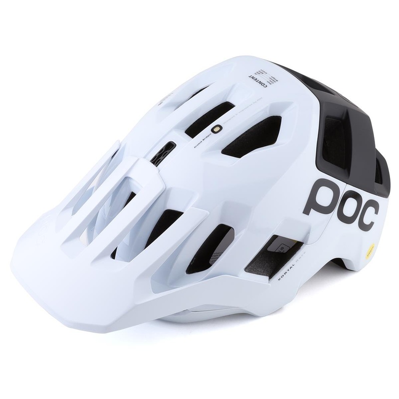 POC Kortal Race MIPS Helmet (Hydrogen White/Uranium Matte Black) (M/L) 