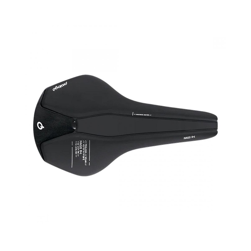 Prologo Nago R4 Saddle (Black) (Nack Carbon Rails) (147mm) 