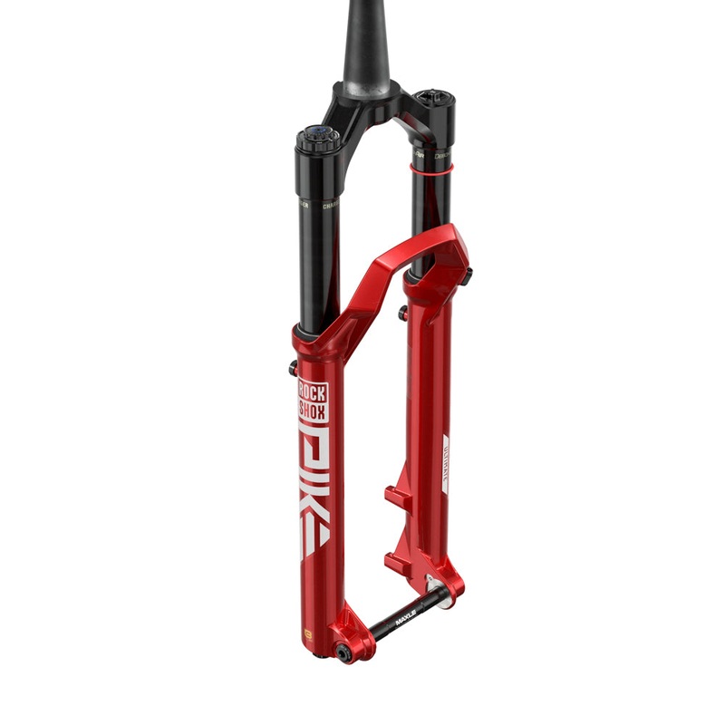 RockShox Pike Ultimate|RockShox Fork Pike Ultimate CHARGER 3.1 RC2 - Crown 27.5 Boost 15x110 140mm Gloss Black Alum Str Tpr 44offset DebonAir+ (includes Bolt On Fender,2 Btm Tokens, Star nut, Maxle Stealth) C2|RockShox Fork Pike Ultimate CHARGER 3.1 RC2 -