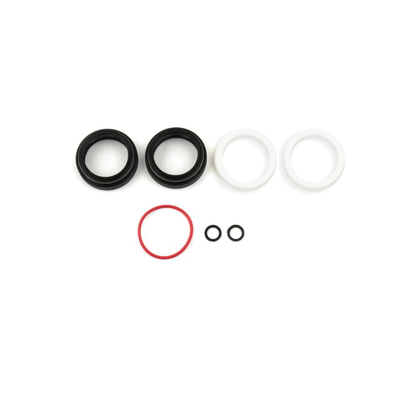 Rockshox Spare - Fork Dust Wiper Upgrade Kit - 32Mm Black Flangeless Ultra-Low Friction Skf Seals (Includes Dust Wipers & 4Mm Foam Rings) - Bluto/Rs-1/Sid B1 (2017+)/32Mm Boost Forks 2021:
