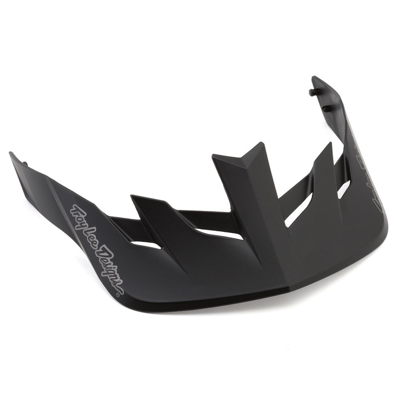 Troy Lee Designs Flowline SE Visor (Stealth Black) 