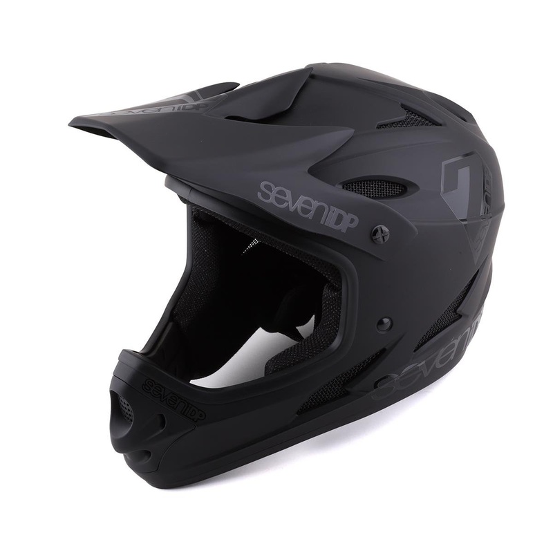 7iDP M1 Full Face Helmet (Black) (M) 
