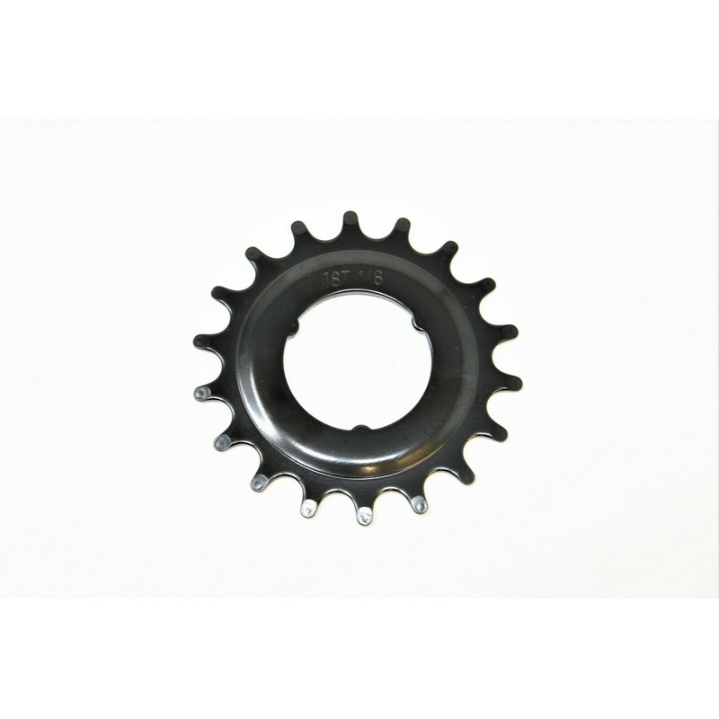 18T SPROCKET DISHED COG FOR 1/8 CHAIN HUB GEARS STURMEY SHIMANO SRAM 3 TAB HUBS