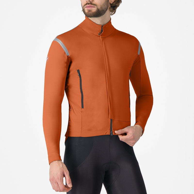 Giacca Castelli Perfetto RoS 3 - Arancio