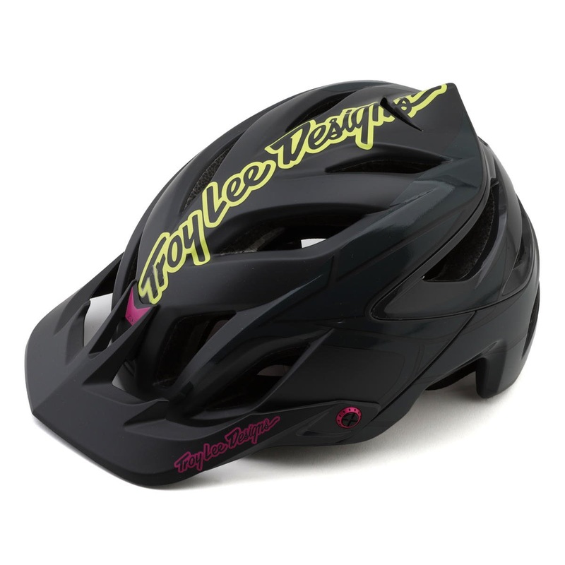 Troy Lee Designs A3 MIPS Helmet (Ghostwing Charcoal) (XS/S) 
