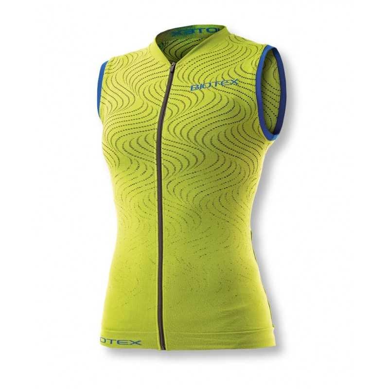 Maglia donna senza maniche Biotex Soffio - Verde