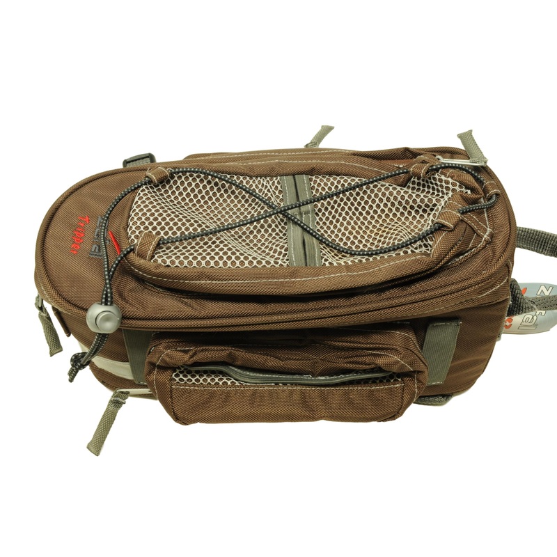 ZEFAL TRIPPER BIKE RACK PACK LUXURY PANNIER CARRIER COMMUTER BAG BROWN 5.3 LTR