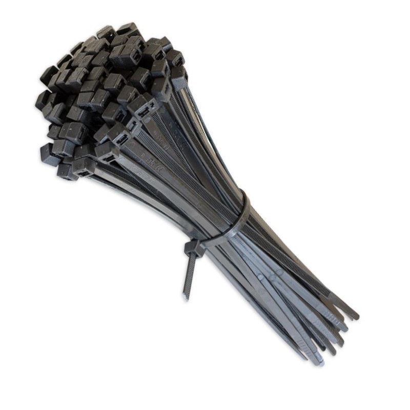 100mm Cable Ties|CABLE TIES 100MM X 2.5MM BLACK (100/PACK) (100)
