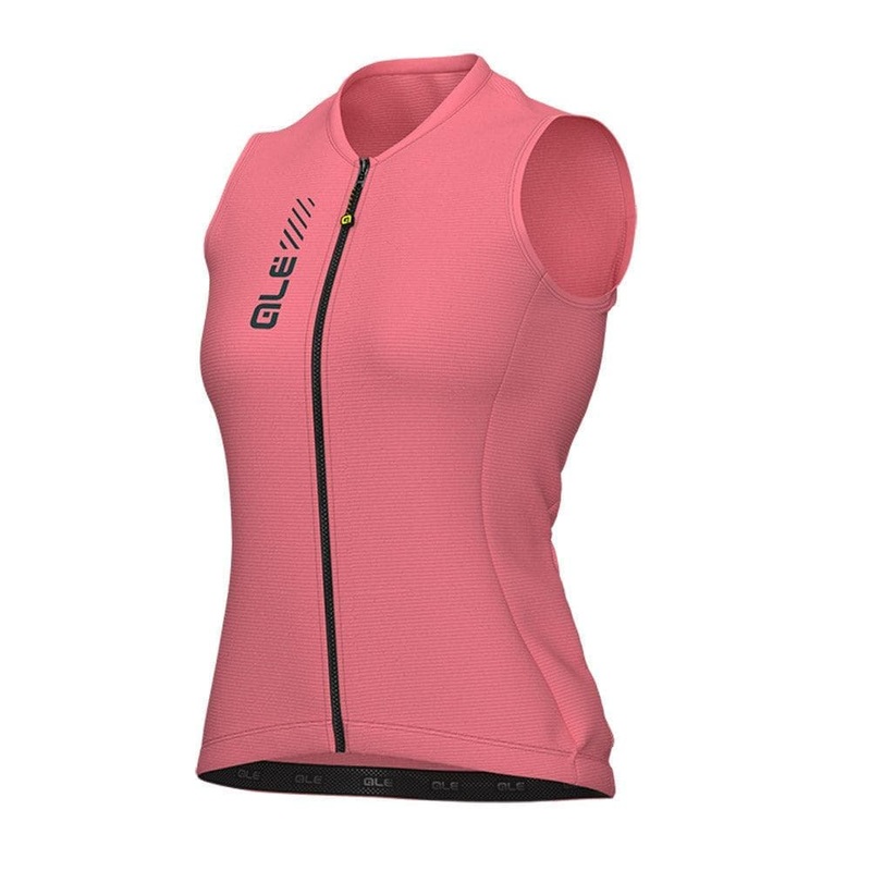 Al Colour Block Pragma Wmn S/Less Jersey Pink