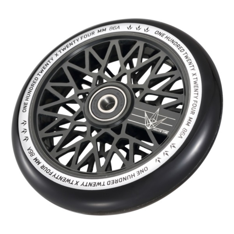 120MM WHEEL HOLLOWCORE DIAMOND - BLACK