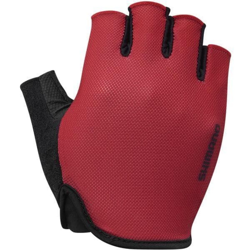 Shimano Clothing Men's, Airway Gloves, Red, Size XL