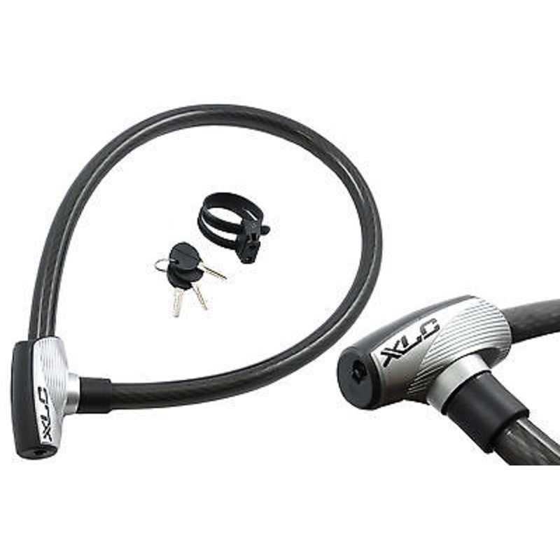 XLC CORELONE HEAVY DUTY SECURITY CABLE LOCK 1000x22mm 1 METRE