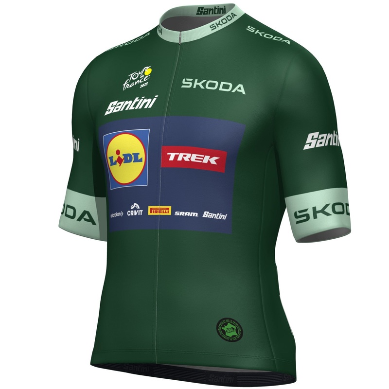 Maglia Verde Santini Lidl Trek 2025 - Jonathan Milan