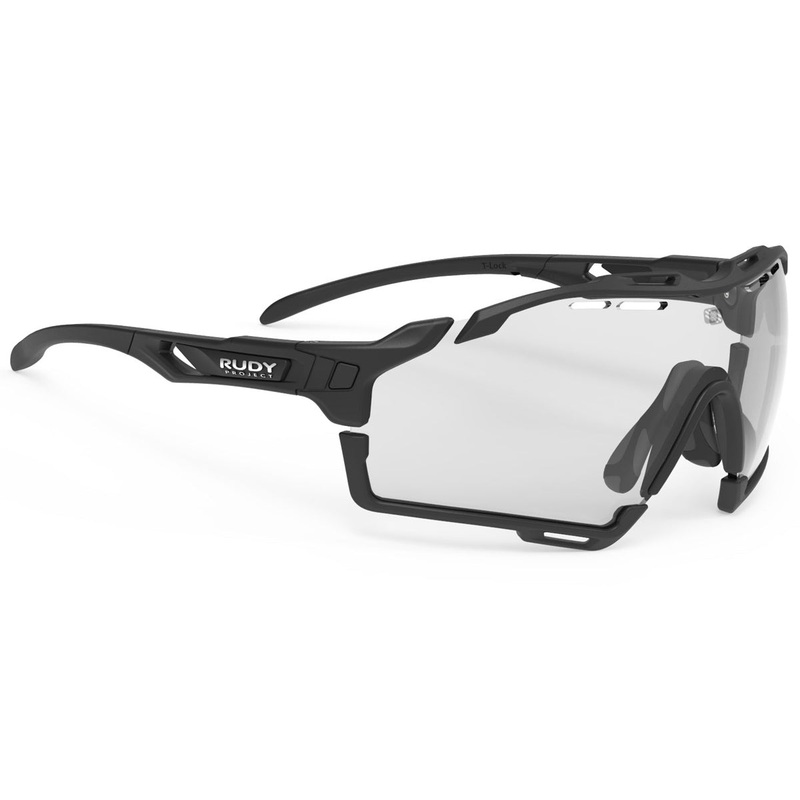 Occhiali Rudy Cutline - Black Matte - ImpactX Photochromic 2 Black