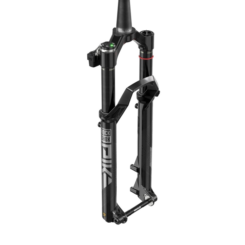 Rockshox Fork Pike Ultimate Flight Attendant - 29 Boost15X110 140Mm Black Tpr Smcrownod 44Offset Db+ (Bolt On Fender,2 Btm Tokens,Star Nut,Maxle Stealth,Battery,Charger) A3: Black 140Mm
