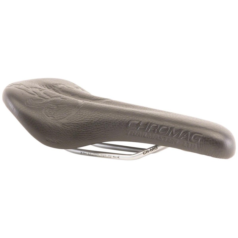 Chromag Trailmaster LTD Saddle (Black) (Chromoly Rails) (140mm) 