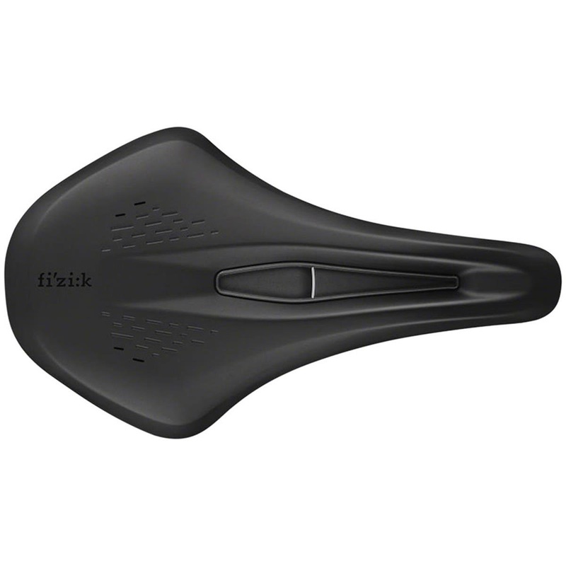 fizik Terra Argo X1 Gravel Saddle (Black) (Carbon Rails) (150mm) 