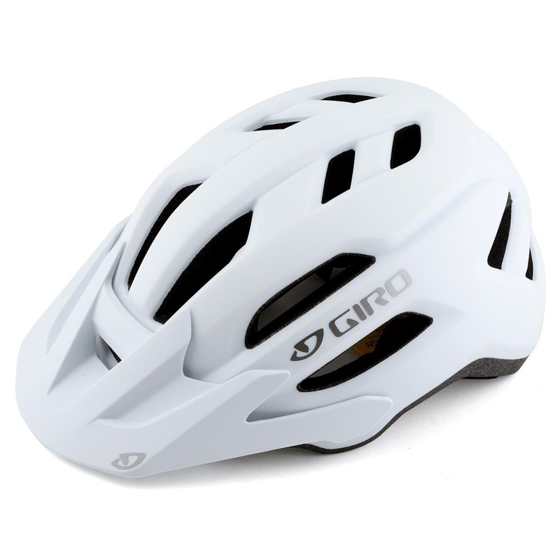 Giro Fixture MIPS II Mountain Helmet (Matte White/Titanium) (Universal Adult) 