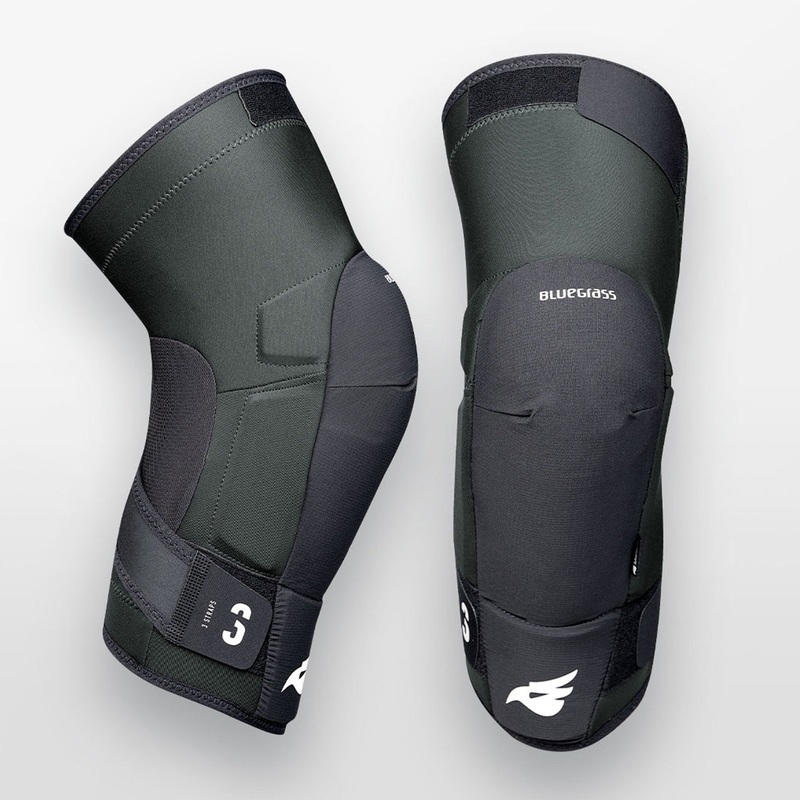 Protezioni ginocchia Bluegrass 3Straps - Nero
