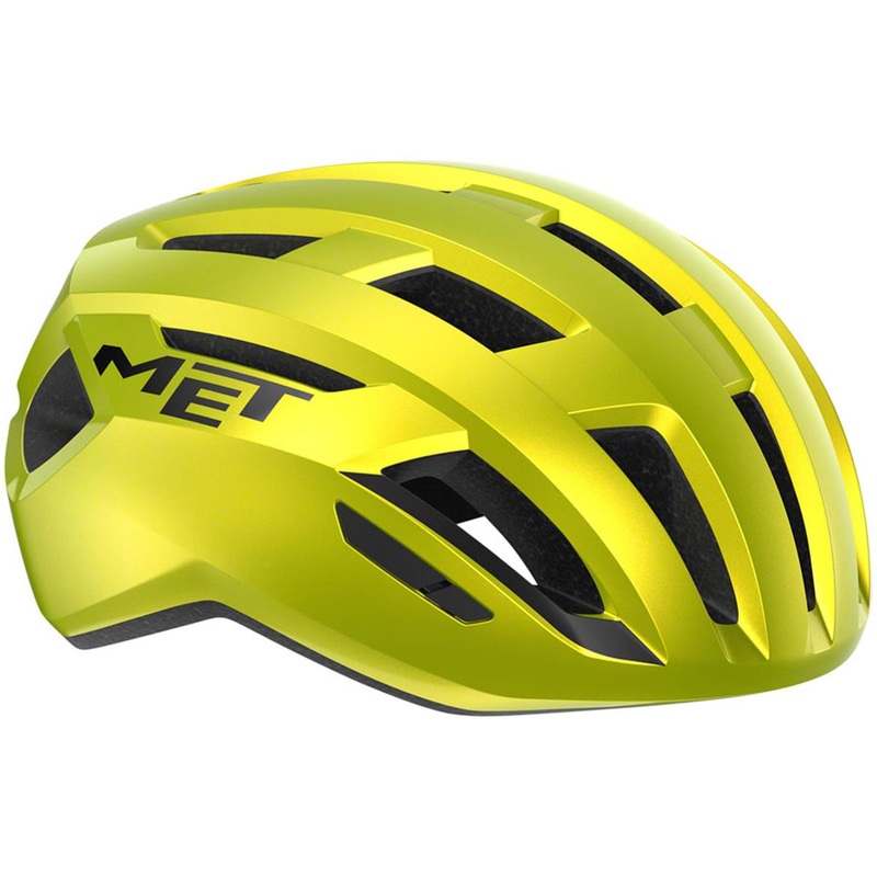 Met Vinci MIPS Road Helmet (Gloss Lime Yellow Metallic) (S) 