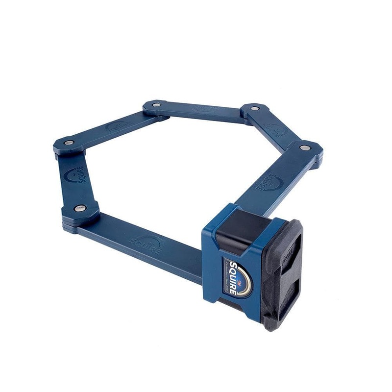Squire Stronghold FL Folding Lock - Blue 5x850mm