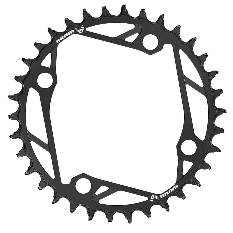 Sram Chain Ring T-Type 104 Bcd Steel 2023: Black 36T