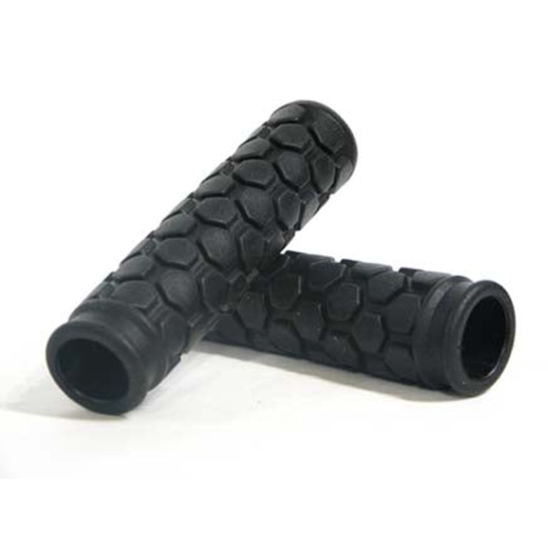 Velo - Honeycomb|GRIPS D2 FULL BLACK GREY END HONEY COMB|GRIPS MTB HONEY COMB BLACK