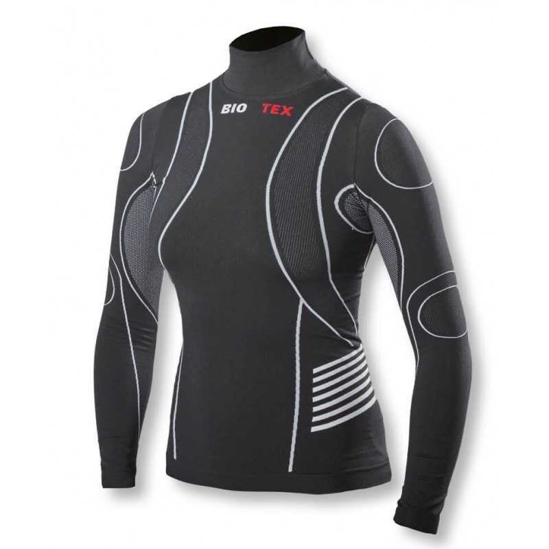 Maglia Intima maniche lunghe donna Biotex Hightech - Nero