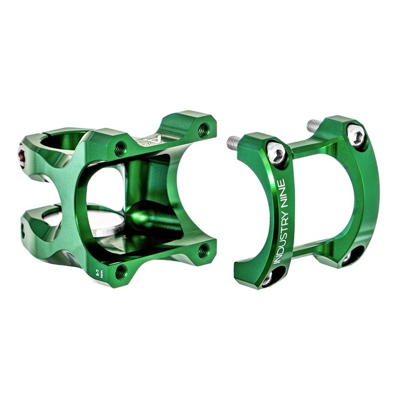 Industry Nine A318 Stem Diameter: 31.8mm Length: 30mm Steerer: 1-1/8'' 8 Green
