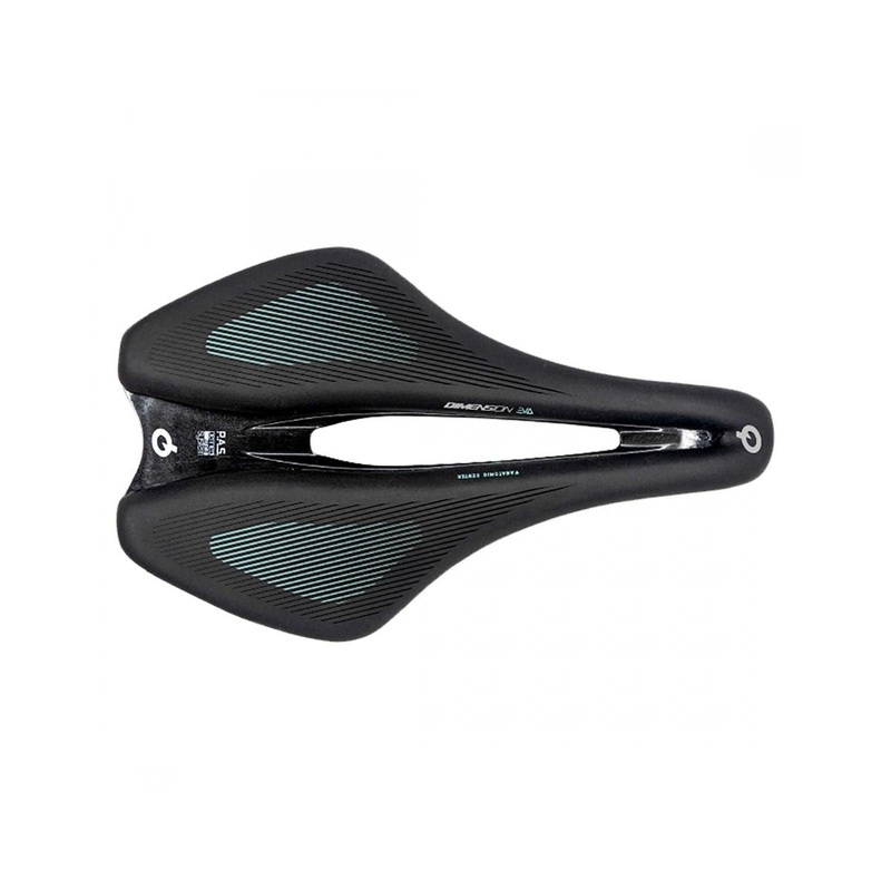 Prologo Dimension EVA Women's Saddle (Black) (Nack Carbon Rails) (156mm) 