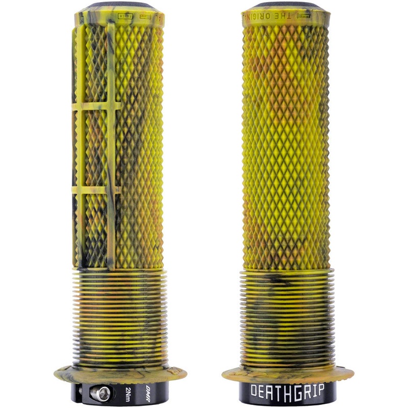 DMR DeathGrip 2 Flanged Grips - Thick Lock-On Camo