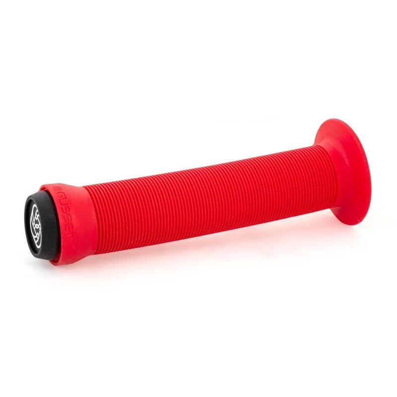 Gusset Grips Sleeper Flanged Grips 147mm Red