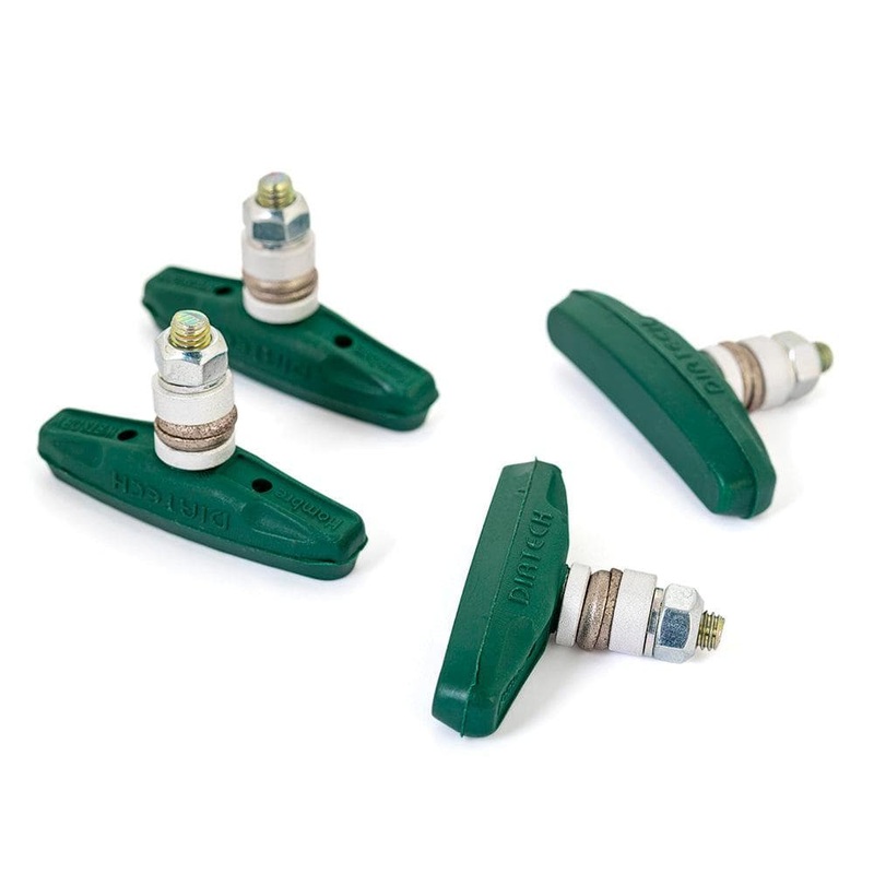 Dia-Compe Hombre Pads Nutted Brake Pad Green