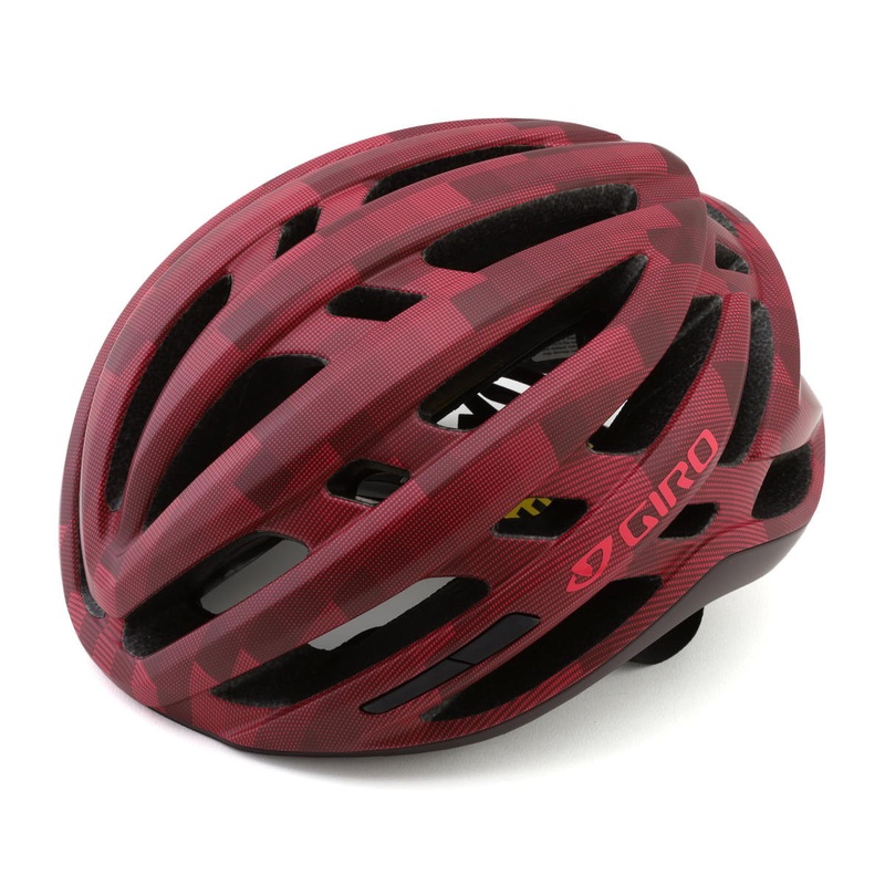 Giro Agilis Helmet w/ MIPS (Matte Dark Cherry/Towers) (L) 