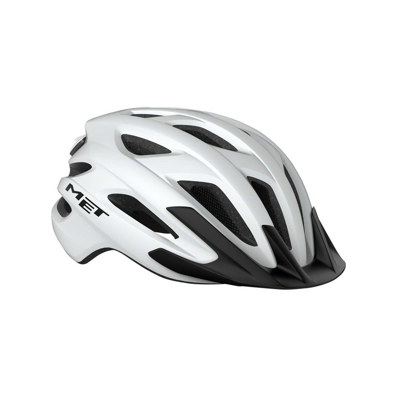 Met Crossover MIPS Helmet (White) (Universal Adult) 