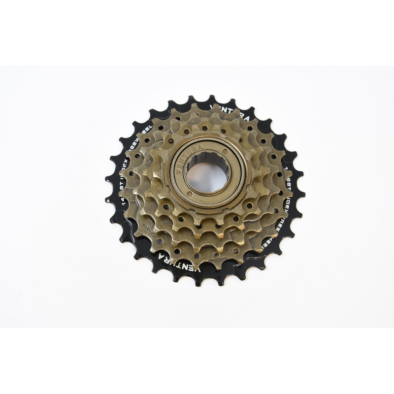 5 SPEED INDEX 14-28 FREEWHEEL,SPROCKET,SCREW ON CASSETTE, 5,10 OR 15 SPEED MTB