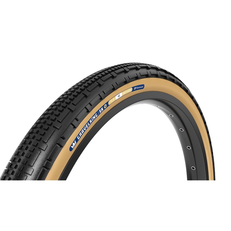 Panaracer Tlr Gravelking Sk Plus Tlr Gravel Tyre: Black/Brown 700X50C