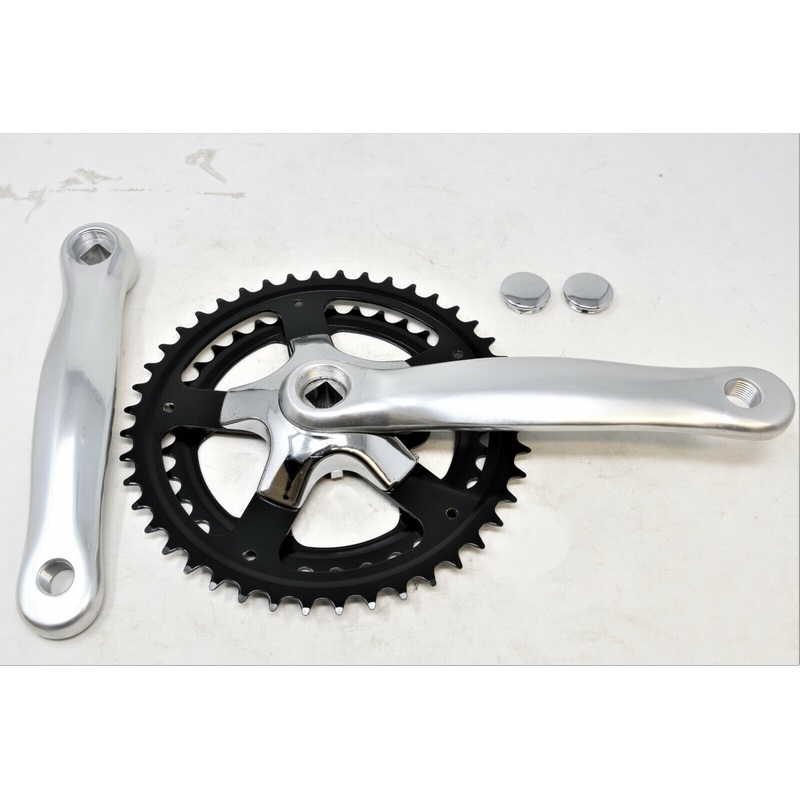 36-44 TEETH BIKE DOUBLE CHAIN WHEEL SET 170mm FORGED ALLOY CRANK IDEAL TANDEM