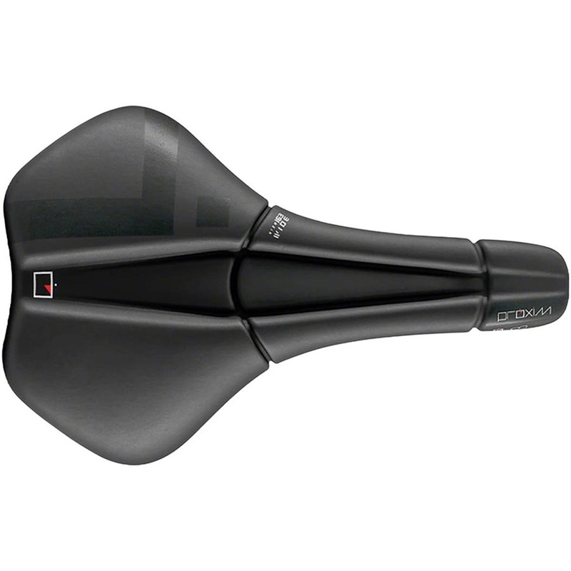 Prologo Proxim W400 Sport Saddle (Black) (T2.0 Rails) (165mm Width) (For E-Bike)