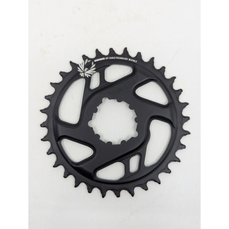 Sram Chain Ring X-Sync 2 Direct Mount 3Mm Offset Boost Cold Forged Aluminum: Black 32T