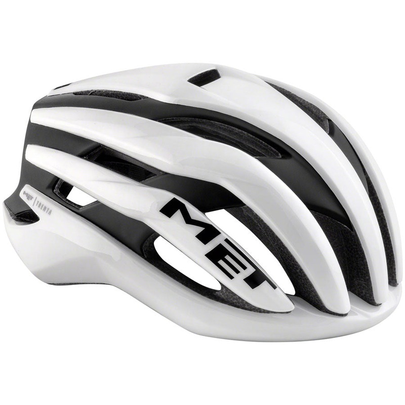 MET Trenta MIPS Helmet - White/Black Matte/Glossy Medium