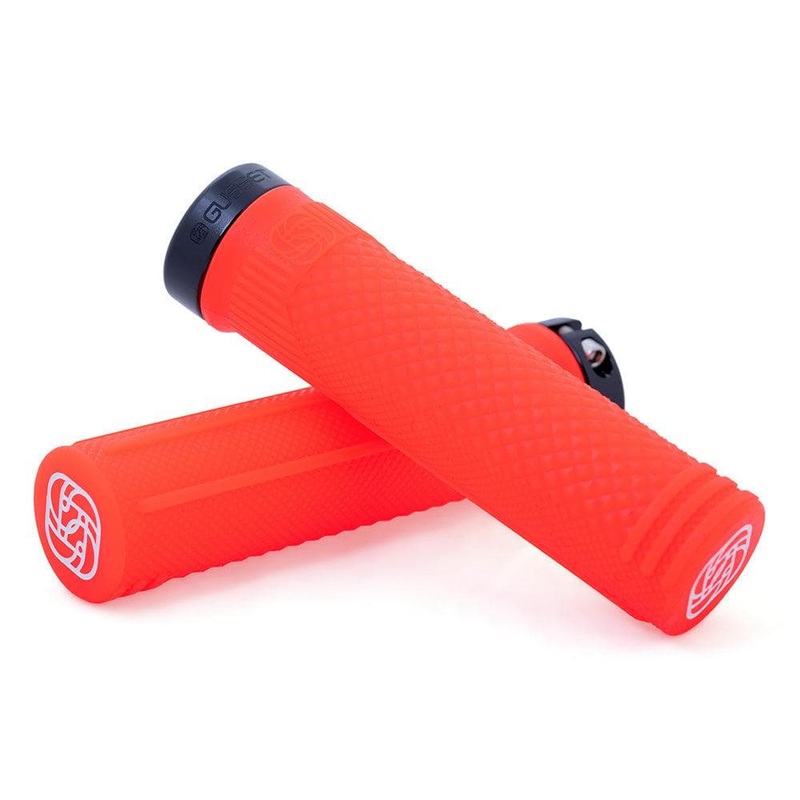 Gusset Grips S2 Clamp-On Extra Soft 133mm Grips Orange