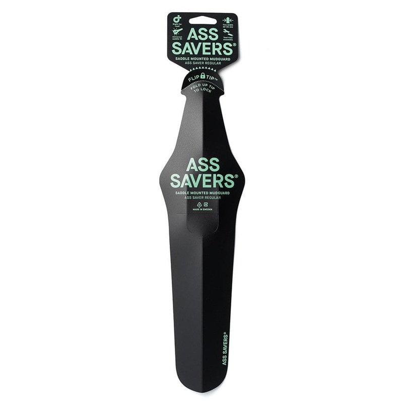 Ass Savers Regular Rear Mudguard Black
