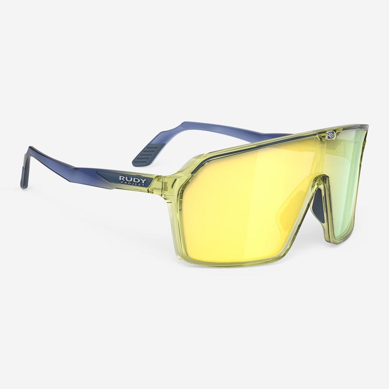 Occhiali Rudy Spinshield - Crystal Apple Fade Avio Multilaser Yellow