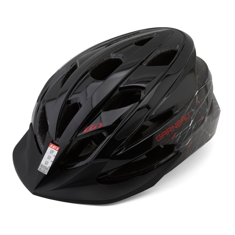 Louis Garneau Razz Youth Helmet (Black) (Universal Youth) 