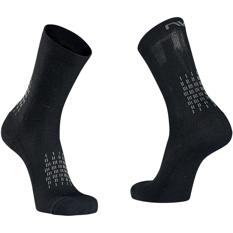 Calze Northwave Fast Winter High - Nero grigio