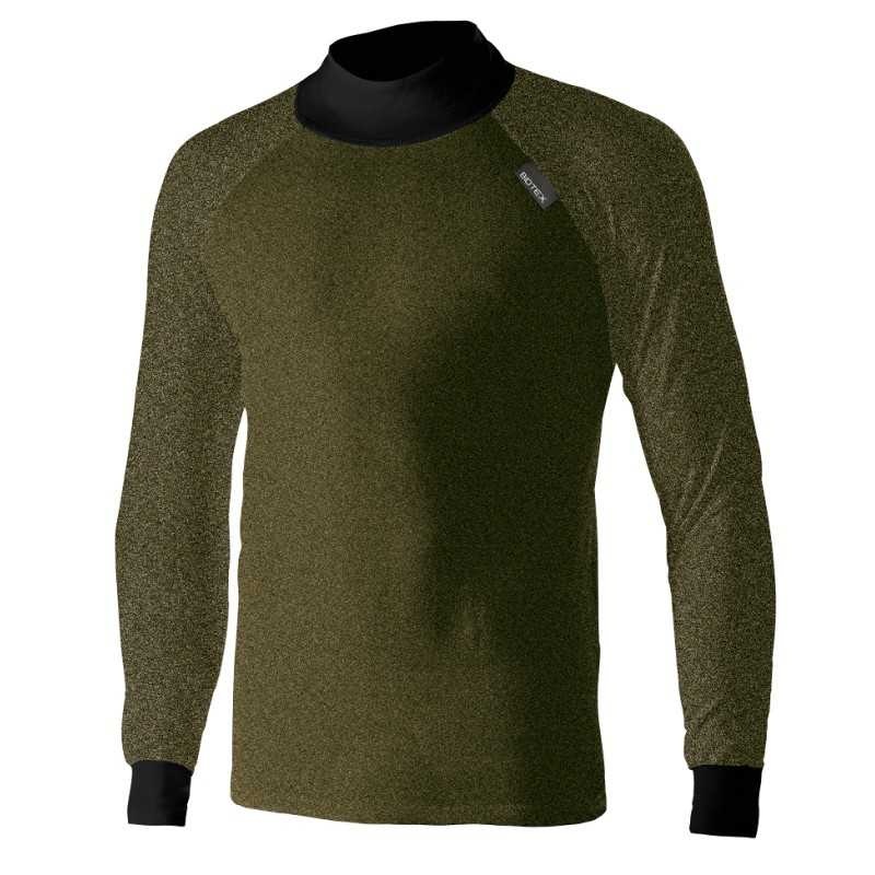 Maglia Intima maniche lunghe Biotex Thermo+ Lupetto - Verde